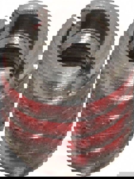 Thread Locking Insert: 1/4-20 Internal Thread, 7/16-14 External Thread, UNC, 7/16